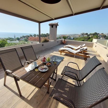 Sea View Apartment 15 Min From Athens Airport Néa Mákri Eksteriør bilde