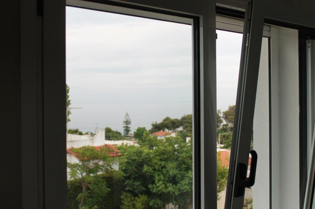 Sea View Apartment 15 Min From Athens Airport Néa Mákri Eksteriør bilde