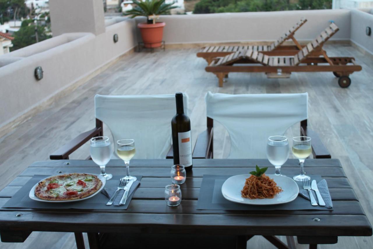 Sea View Apartment 15 Min From Athens Airport Néa Mákri Eksteriør bilde