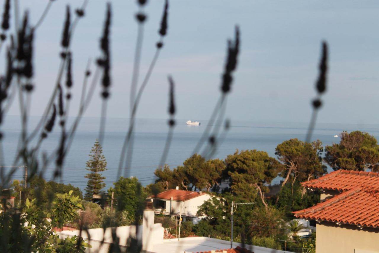Sea View Apartment 15 Min From Athens Airport Néa Mákri Eksteriør bilde