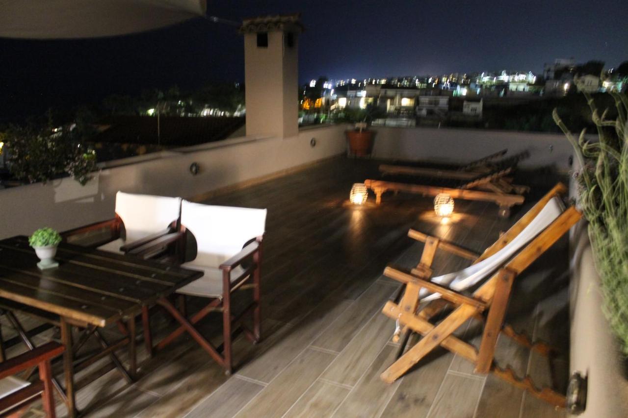 Sea View Apartment 15 Min From Athens Airport Néa Mákri Eksteriør bilde