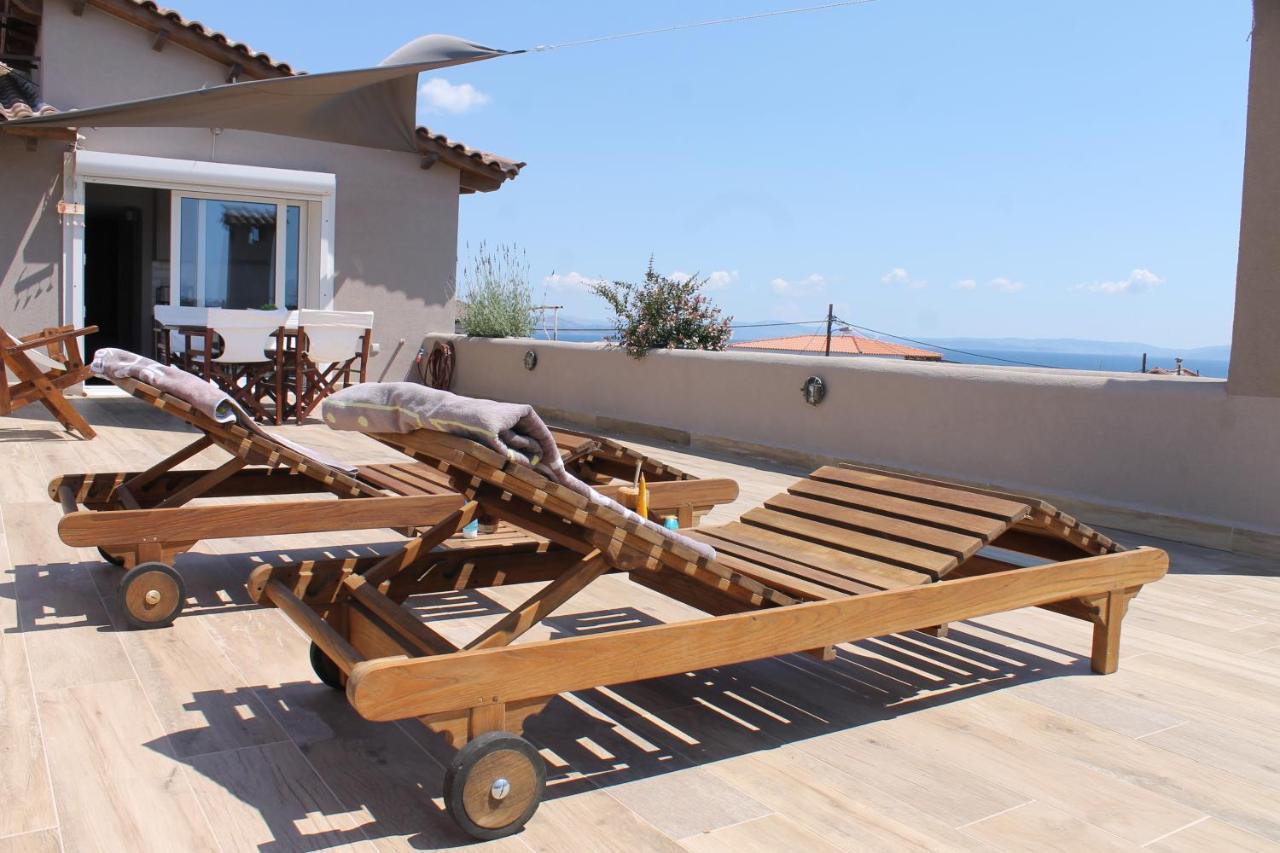 Sea View Apartment 15 Min From Athens Airport Néa Mákri Eksteriør bilde