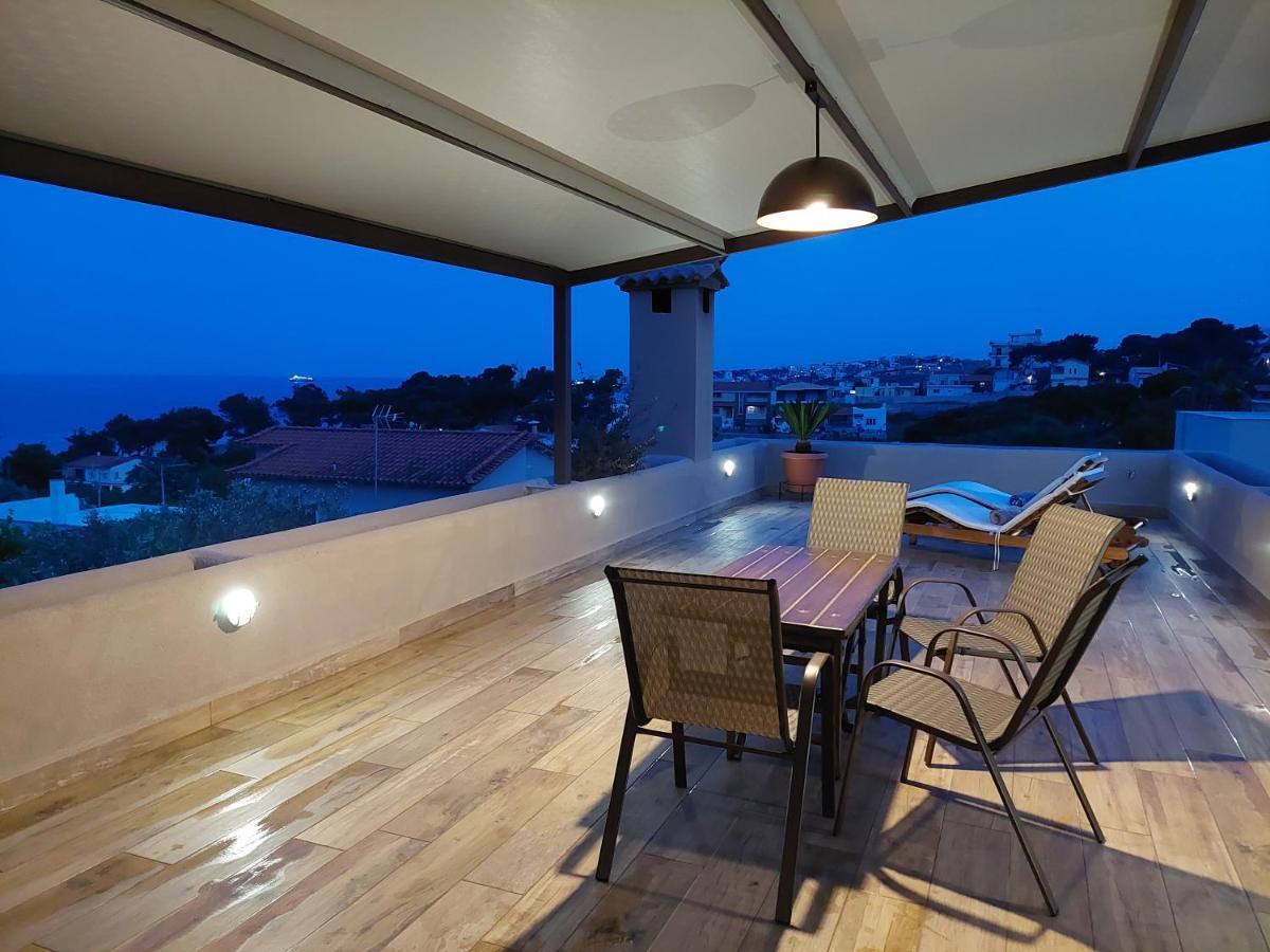 Sea View Apartment 15 Min From Athens Airport Néa Mákri Eksteriør bilde