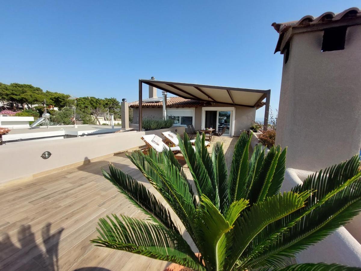 Sea View Apartment 15 Min From Athens Airport Néa Mákri Eksteriør bilde